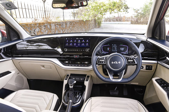 High-quality interior gets a dual-tone navy blue and cream upholstery. Image - 5271